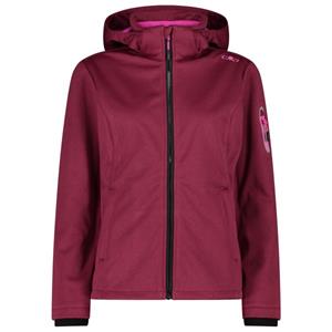 CMP  Women's Softshell Jacket Zip Hood - Softshelljack, rood