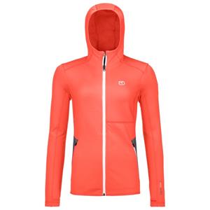 Ortovox  Women's Fleece Hoody - Fleecevest, rood