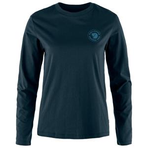 Fjällräven  Women's 1960 Logo T-Shirt L/S - Longsleeve, blauw