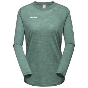 Mammut  Women's Tree Wool Firstlayer Longsleeve - Merinoshirt, turkoois