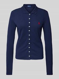 Polo Ralph Lauren Slim fit poloshirt met labelstitching