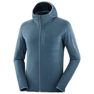 Salomon  Essential LTWarm Hoodie - Fleecevest, blauw