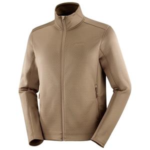 Salomon  Sntial Midfleece Full Zip - Fleecevest, beige