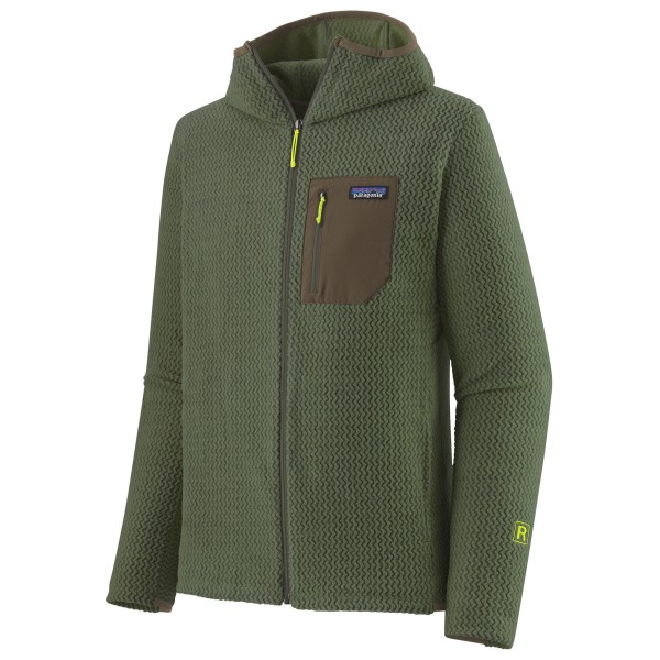 Patagonia  R1 Air Full-Zip Hoody - Fleecevest, olijfgroen