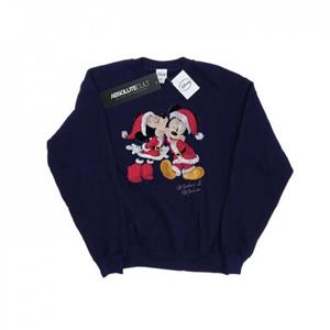 Disney jongens Mickey en Minnie kerstkus sweatshirt