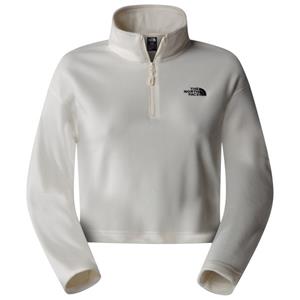 The North Face  Women's 100 Glacier Cropped 1/4 Zip - Fleecetrui, grijs