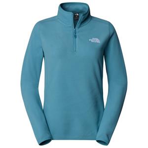 The North Face  Women's 100 Glacier 1/4 Zip - Fleecetrui, turkoois