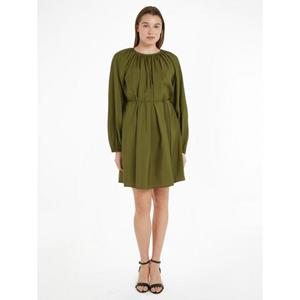 Tommy Hilfiger Blousejurk TEXTURED MODAL SHORT DRESS