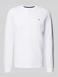 Christian Berg Men Shirt met lange mouwen en logostitching