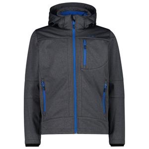 CMP  Jacket Zip Hood 3A01787 - Softshelljack, blauw