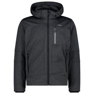 CMP  Jacket Zip Hood 3A01787 - Softshelljack, grijs/zwart