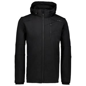 CMP  Jacket Zip Hood 3A40537 - Softshelljack, zwart