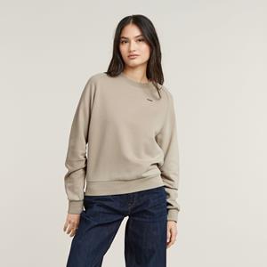 G-Star RAW Sleeve Construction Sweater - Beige - Dames