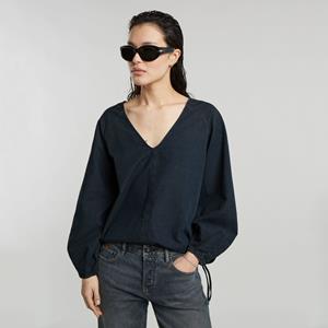 G-Star RAW Cocoon Blouse - Donkerblauw - Dames