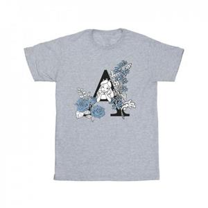 Disney meisjes Alice In Wonderland Letter A katoenen T-shirt