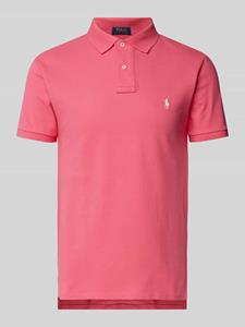 Polo Ralph Lauren Slim fit poloshirt met labelstitching