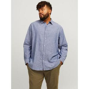 Jack & Jones PlusSize Overhemd met lange mouwen JJELINEN BLEND SHIRT LS SN PLS