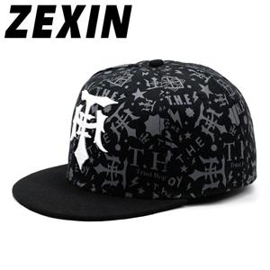 ZEXIN Hoed Hiphop Platte Pet Mode Trend Baseball Cap Grote Hoofd Rond De Street Dance Cap Outdoor Leisure Platte Pet