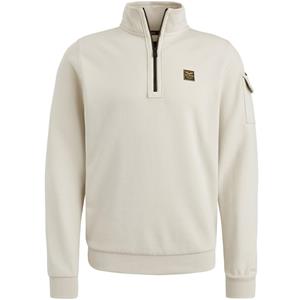 PME Legend Male Sweaters Psw2408423 Half Zip Collar Interlock Jersey