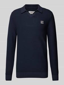 S.Oliver RED LABEL Regular fit gebreide pullover met labelpatch