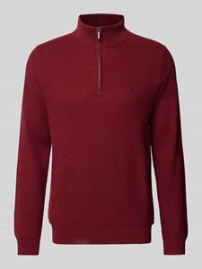 FYNCH-HATTON Gebreide pullover met labelstitching