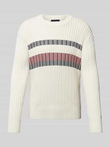 Tommy Hilfiger Gebreide pullover met ribboorden