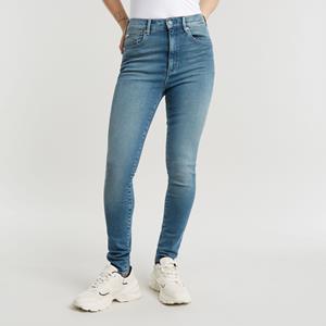 G-Star RAW Kafey Ultra High Skinny Jeans - Midden blauw - Dames