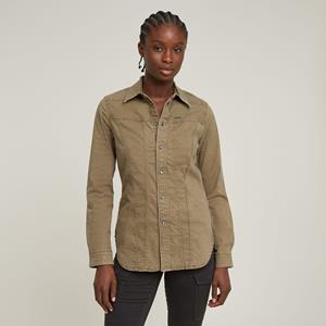 G-Star RAW Blouse Slim - Groen - Dames