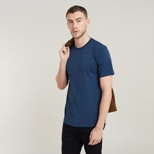 G-Star RAW Slim Base T-Shirt - Midden blauw - Heren