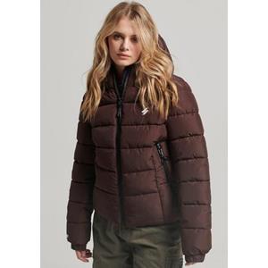 Superdry Gewatteerde jas HOODED SPIRIT SPORTS PUFFER van waterafstotend materiaal