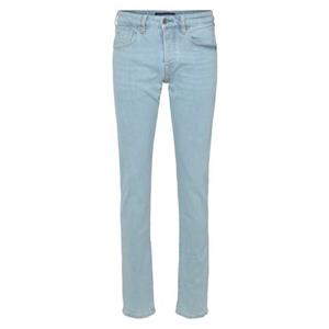 Scotch & Soda Skinny fit jeans met leren badge