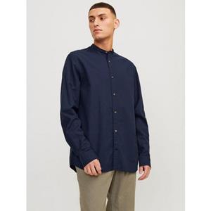 Jack & Jones Overhemd met lange mouwen JJESUMMER BAND LINEN BLEND SHIRT LS SN