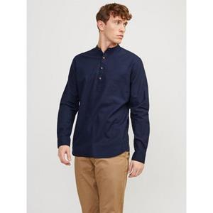 Jack & Jones Overhemd met lange mouwen JJESUMMER TUNIC LINEN BLEND SHIRT LS SN