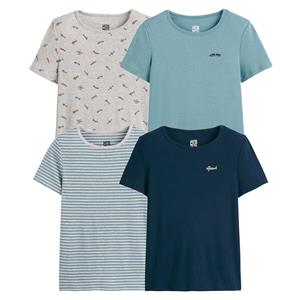 LA REDOUTE COLLECTIONS Set van 4 shirts