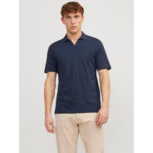 Jack & Jones Poloshirt JJESUMMER LINEN POLO SS LN