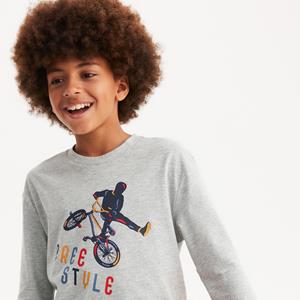 LA REDOUTE COLLECTIONS T-shirt met lange mouwen, freestyle motief