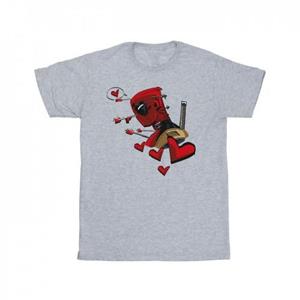 Marvel Deadpool Love Arrow katoenen T-shirt voor meisjes