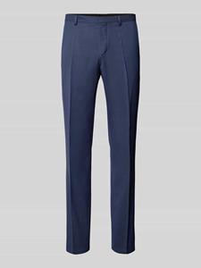 HUGO Slim fit pantalon met persplooien, model 'Hesten'