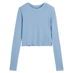 LA REDOUTE COLLECTIONS T-shirt met lange mouwen in ribtricot