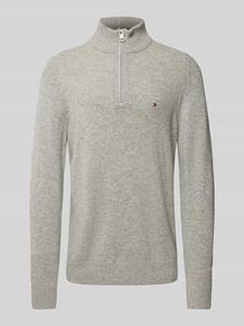 Tommy Hilfiger Wollen pullover met opstaande kraag, model 'LAMBSWOOL'