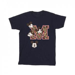 Disney jongens Mickey Mouse M gezichten T-shirt