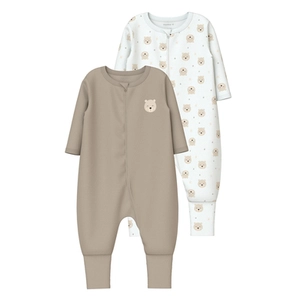 Name it Sleep overall 2-pack Oxford Tan