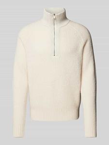 Boss Gebreide pullover met labeldetail, model 'Ebrezzo'