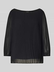 S.Oliver BLACK LABEL Regular fit blouse van chiffon