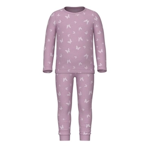 Name it 2-delige pyjama Roze Lavendel