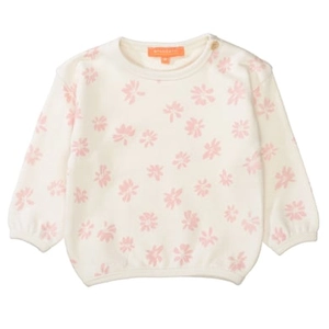 Staccato flower Sweater met patroon