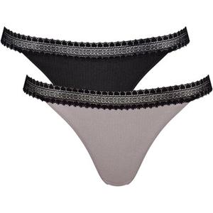 Sloggi Slip GO Ribbed R Tanga C2P (Set van 2)