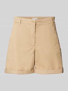 Tommy Hilfiger Flared korte chino met achterzakken, model 'CO BLEND GMD'