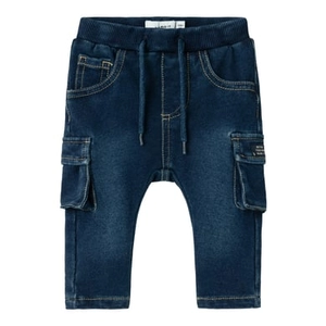 Name it Cargo Jeans Nbmben Donkerblauw Denim