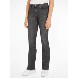 Tommy Hilfiger Bootcut jeans BOOTCUT RW BEA met leren badge